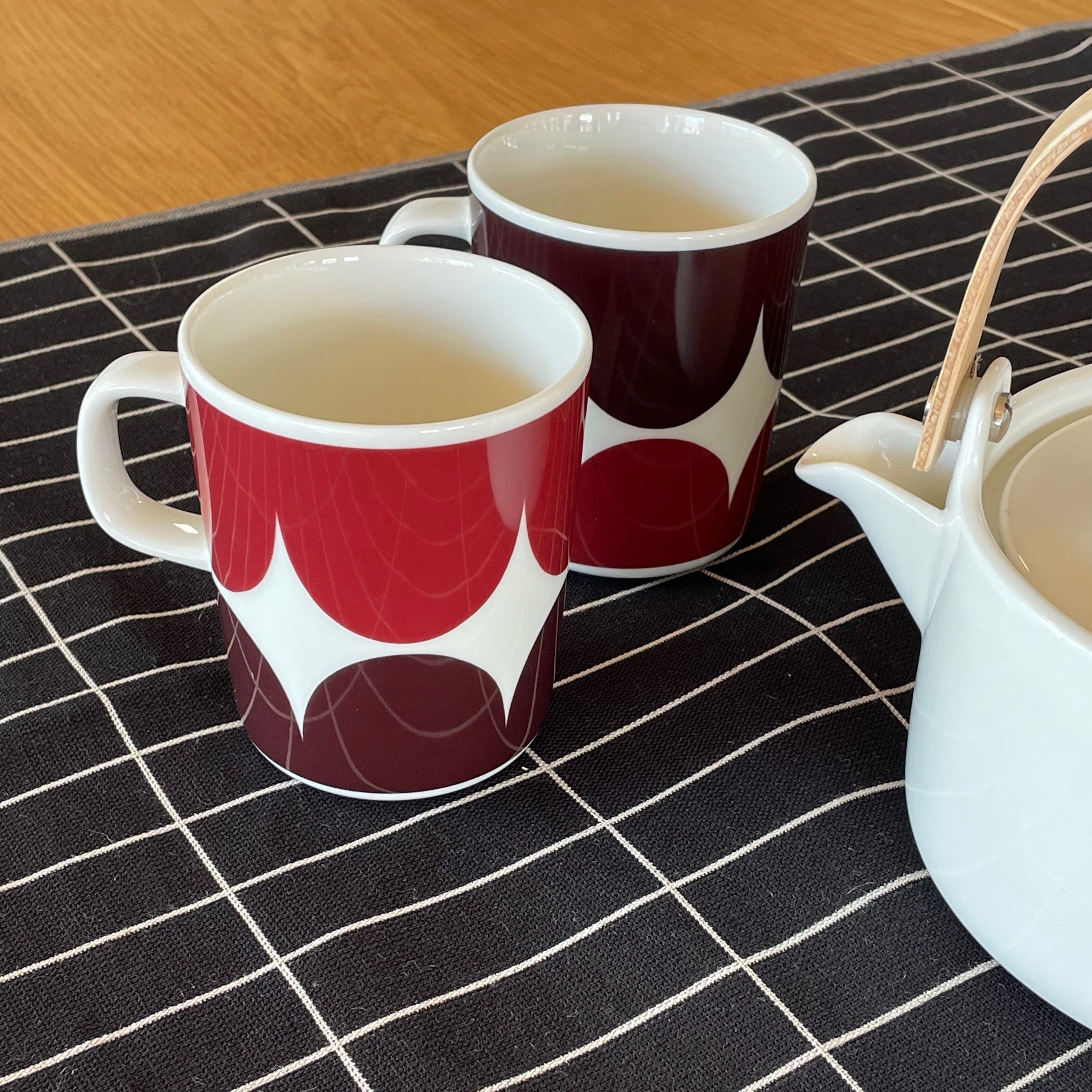 Pair of Marimekko Oiva Mugs - Härkä () – Grandfather's Axe