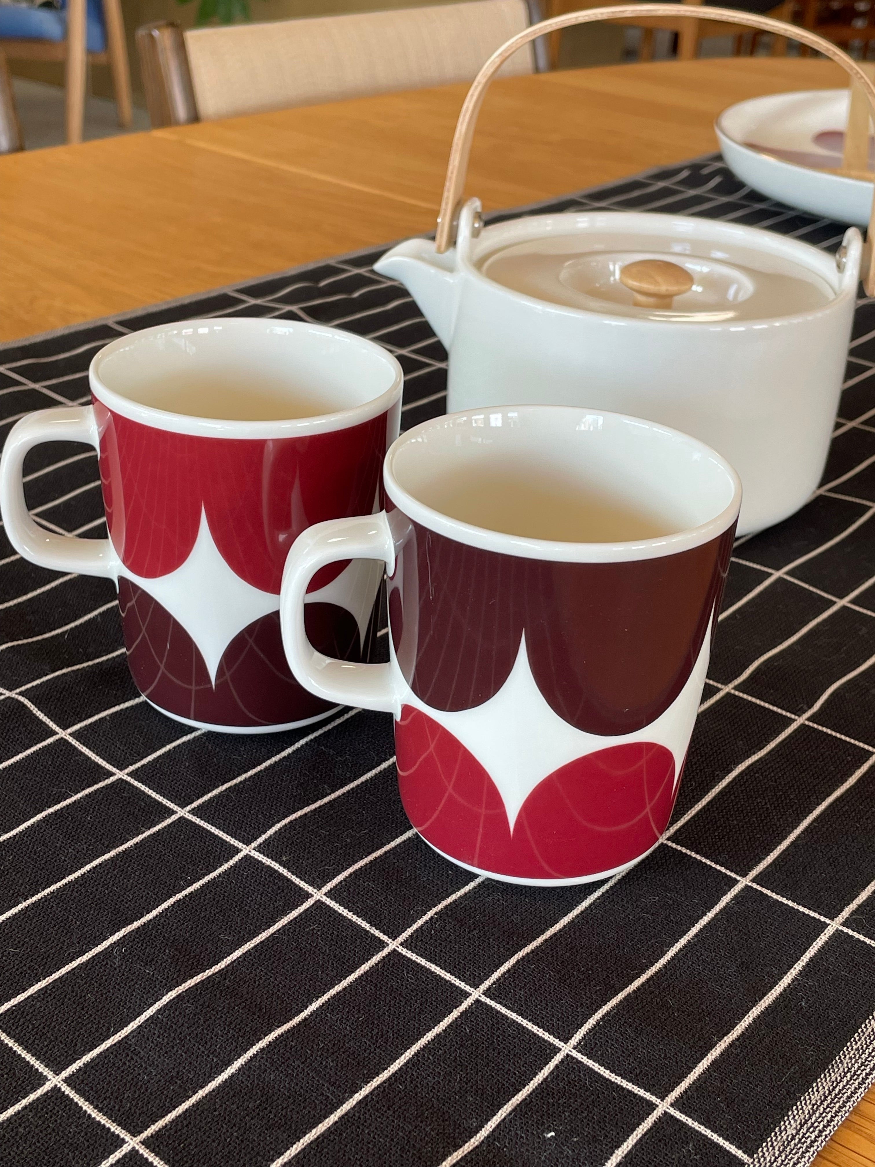 Pair of Marimekko Oiva Mugs - Härkä () – Grandfather's Axe