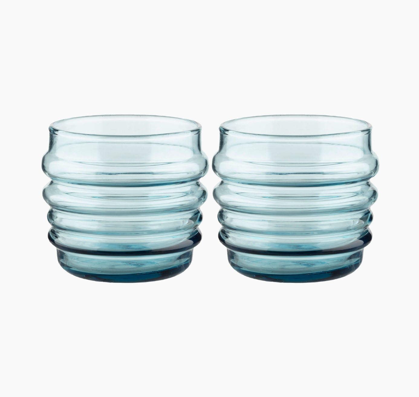 Marimekko Pair of Glass Tumblers - Sukat Makkaralla/Aqua () –  Grandfather's Axe