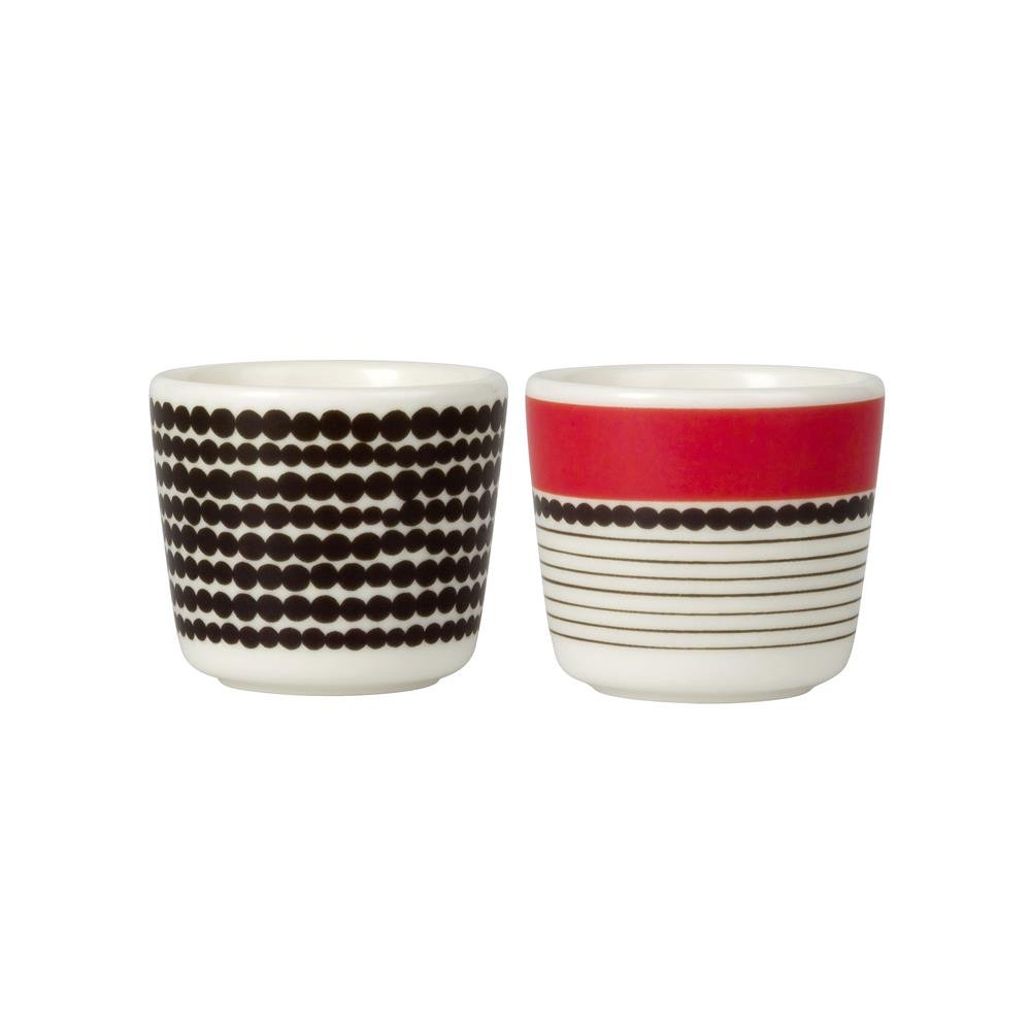 Set of Marimekko Egg Cups - Oiva / Siirtolapuutarha (065804) –  Grandfather's Axe