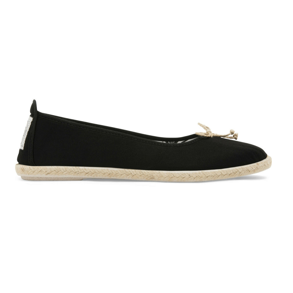 Womens Black Condor Slip on Ballerina 