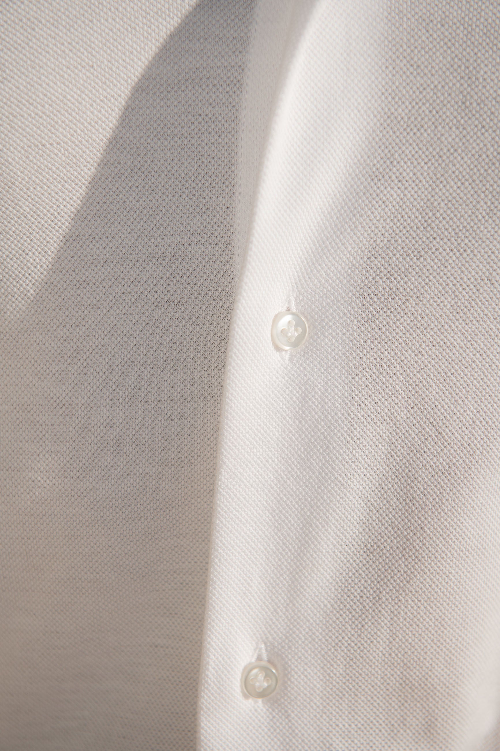White textured shirt - Made In Italy