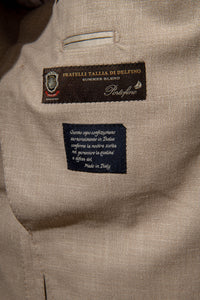 Beige Suit - Made in Italy - Pini Parma