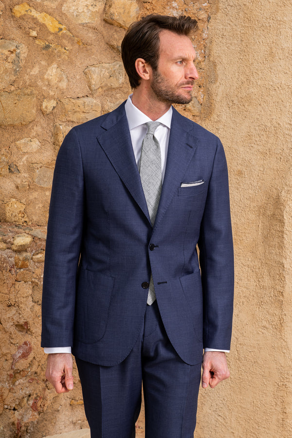 Royal Blue suit - Made in Italy - Pini Parma