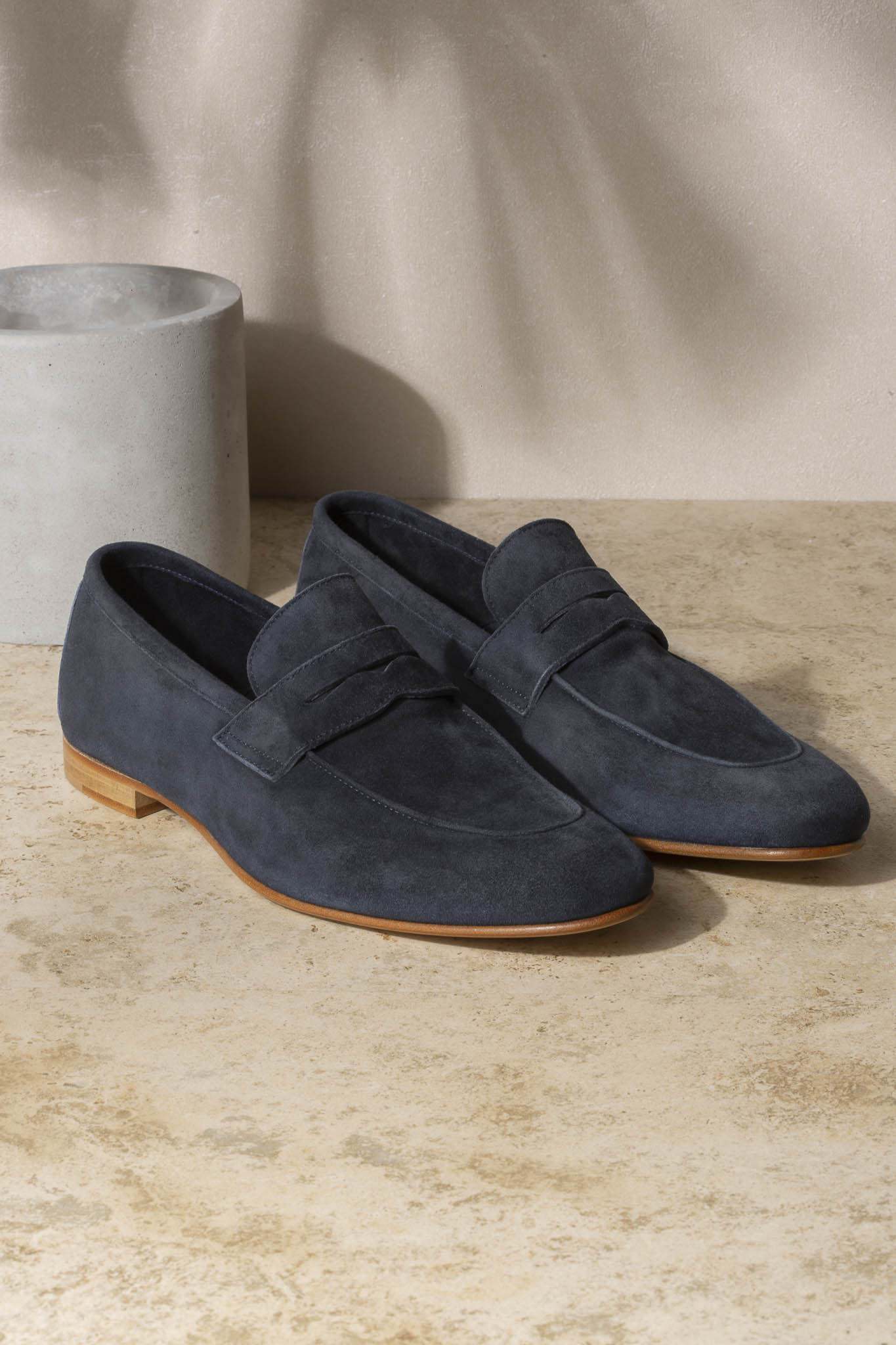 Mocassini Genuine Leather Men's Summer Moccasin Suede Leather