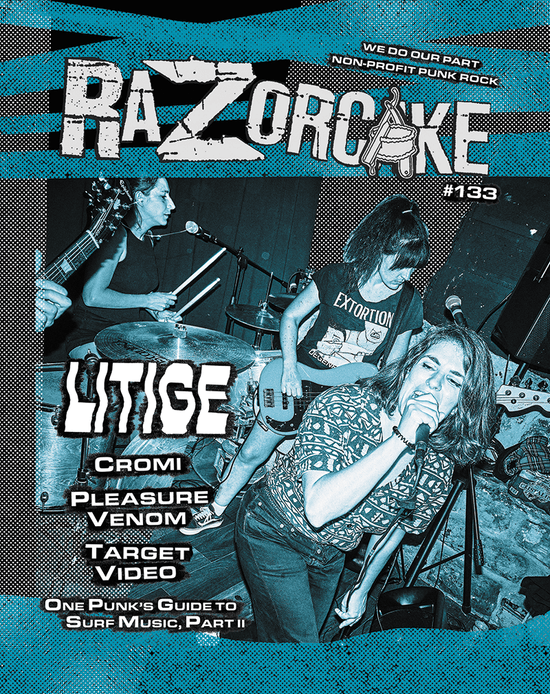 Razorcake 129, featuring Edward Colver, Death Ridge Boys, The