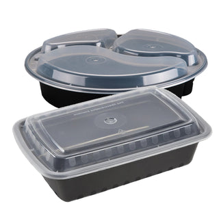 Thanksgiving Aluminum Square To-Go Containers with Board Lids, 9in x