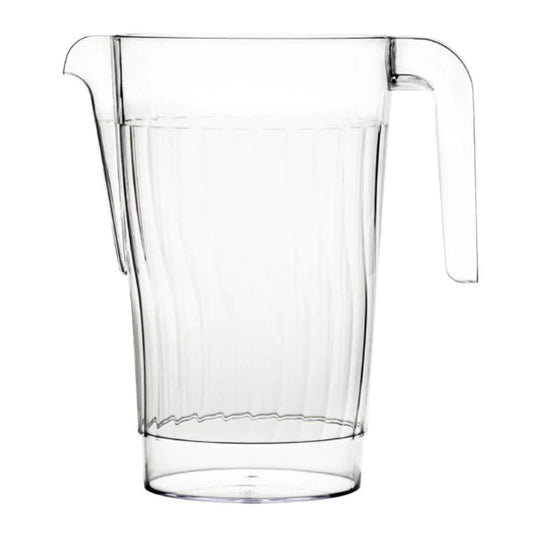 50oz Crystal Clear Plastic Beverage Pitcher - Break Resistant Beverage –  EcoQuality Store