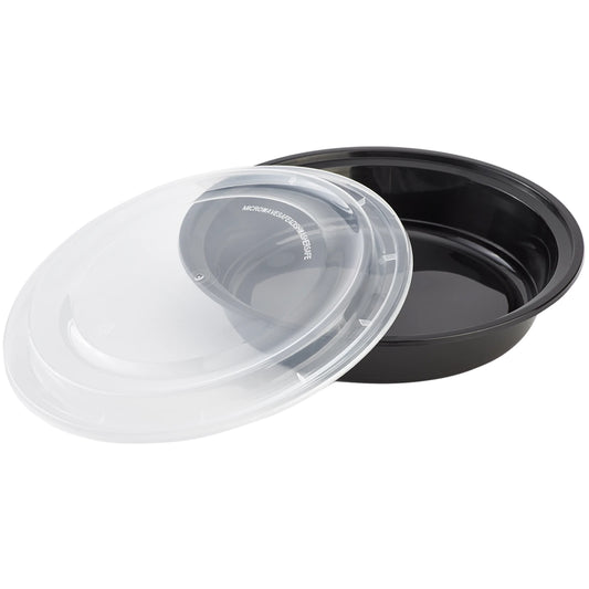 BULK Lightweight Clear Plastic Round Deli Container with Lids 16oz –  OnlyOneStopShop