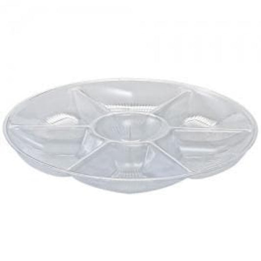 Clear Oval Plastic Tray 14'' X 21'' – OnlyOneStopShop