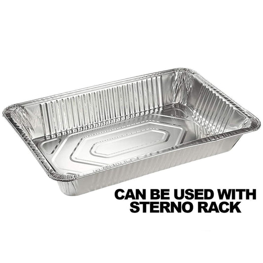 Nicole Home Collection 00617 Aluminum Rectangular Rack Roaster Large