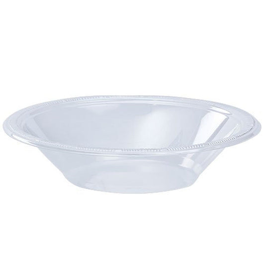 SOFT Plastic 320-ounce Serving Catering Bowls, Clear With Clear