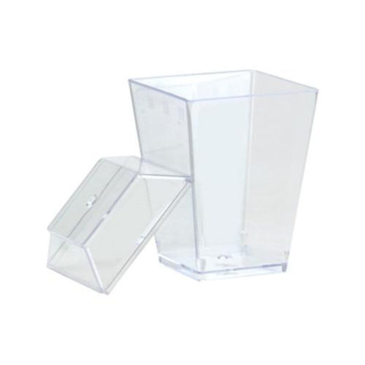 Lillian Tablesettings Mini Clear Plastic Martini Glass - 10 ct