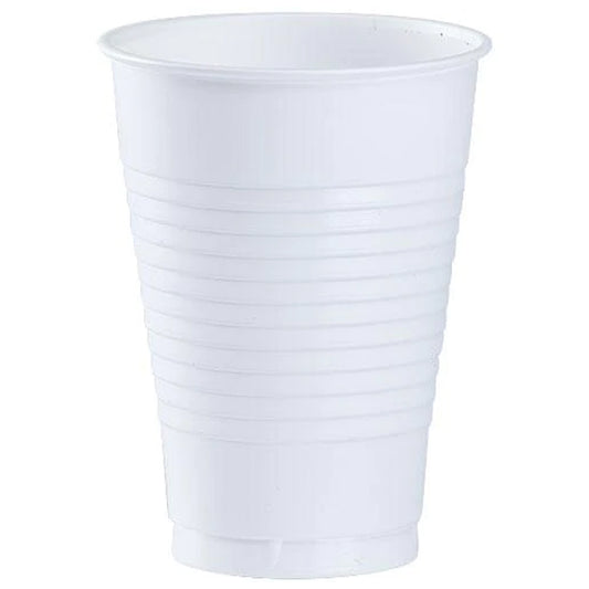 Solo Cup Plastic Bath Refill Cups, White, 3 Ounce, 600 Count