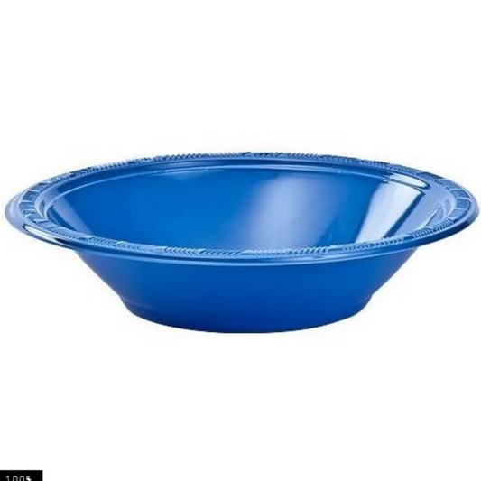 Hanna K. Signature Collection Plastic Bowl Blue 12 oz