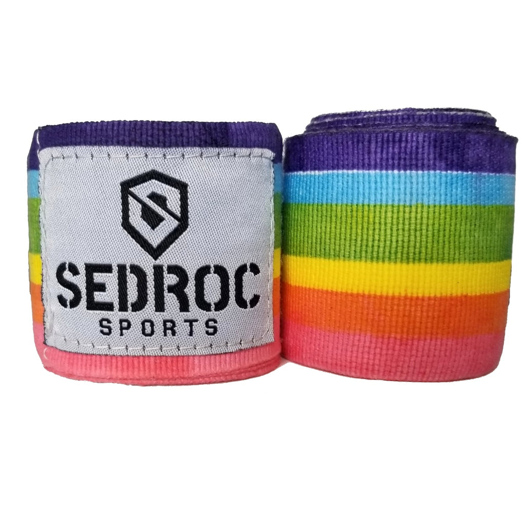 rainbow boxing wraps