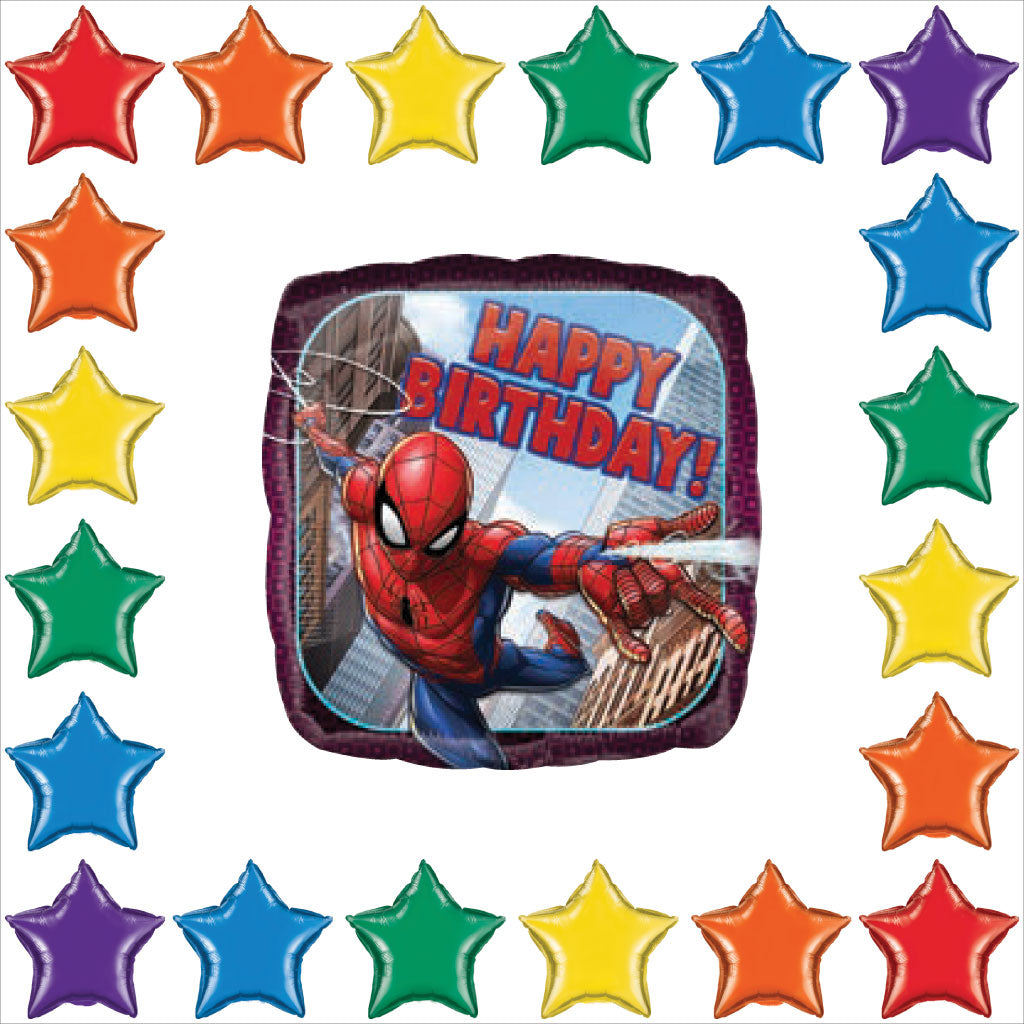 Spiderman Happy Birthday – conshyparty