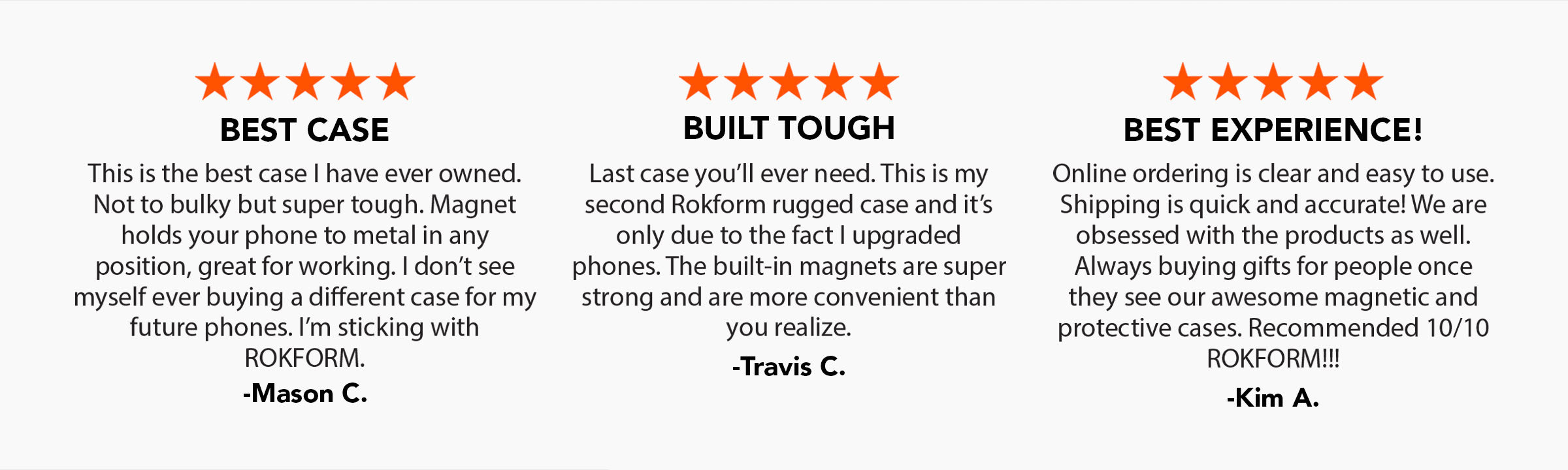 S23 Rugged Case testimonials