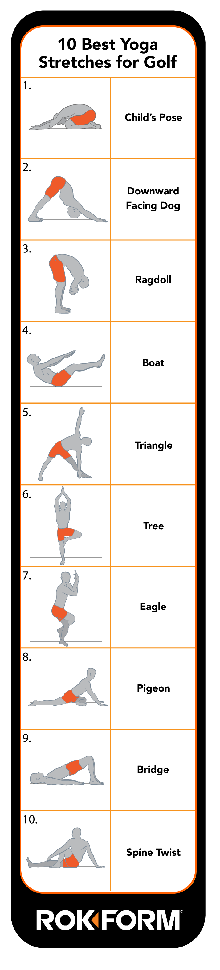 10 Best Yoga Stretches for Golf (Beginner Friendly!)