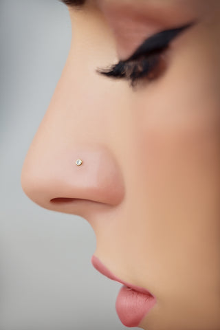 Gold Nose Studs