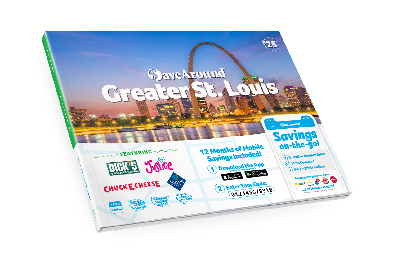 Greater St. Louis, MO 2020 SaveAround® Coupon Book | SaveAround®