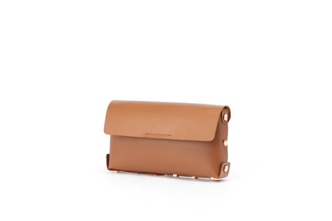 ASMBLY Designer Handbags - Brown Clutch