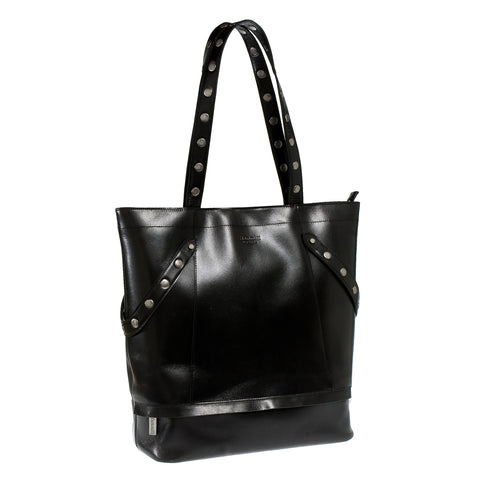 Hammitt LA City Tote - Black Leather Work Bag