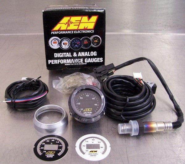 how to read aem air fuel ratio gauge