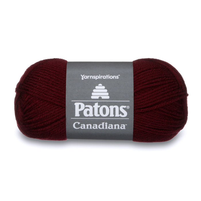 burgundy wool yarn