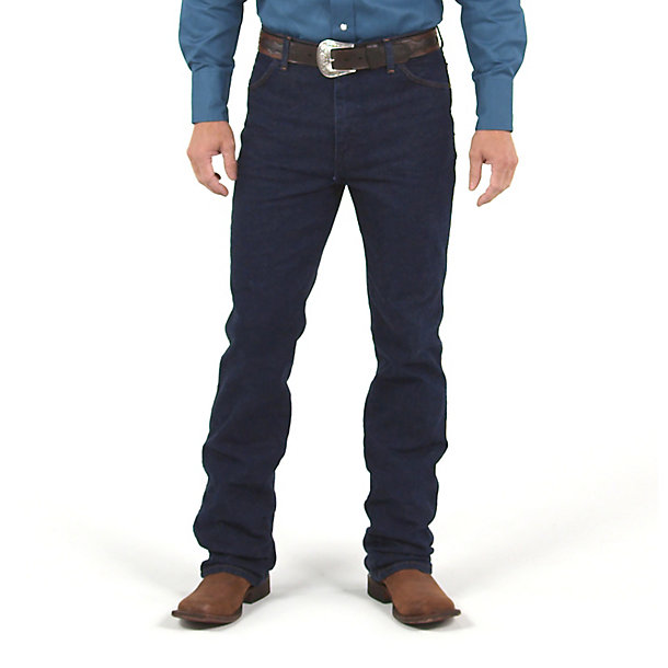 Men's Wrangler Bootcut Stretch Blue Jean - 947STR – Blair's Western Wear &  Boutique