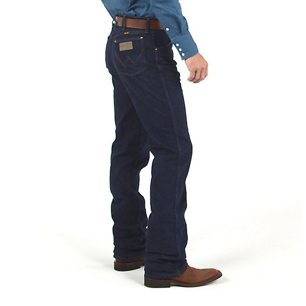 Men's Wrangler Bootcut Stretch Blue Jean - 947STR – Blair's Western Wear &  Boutique