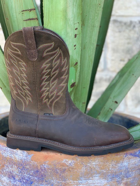 Ariat Men's Steel Toe Work Boot - 10021108 – Blair's Western Wear ...