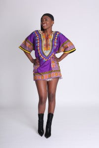 dashiki purple