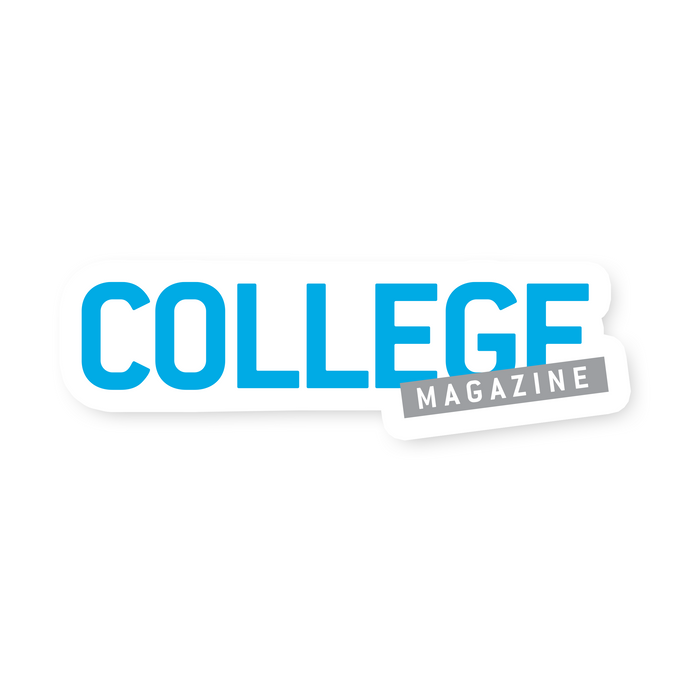 College Magazine Sticker