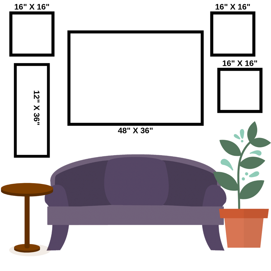 The 9 Most Common Canvas Sizes and Why You Should Use Them - Draw and ...
