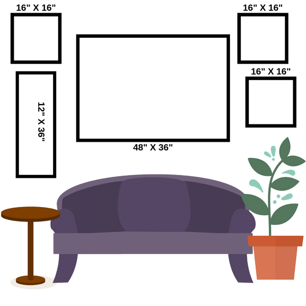 Canvas Sizes Chart