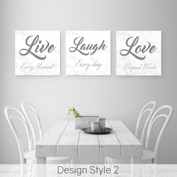 live laugh love wall decor