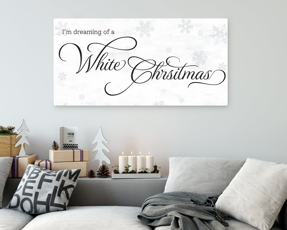 White Christmas Art