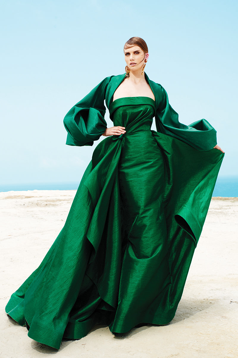 Sonam Kapoor in Green Gown 