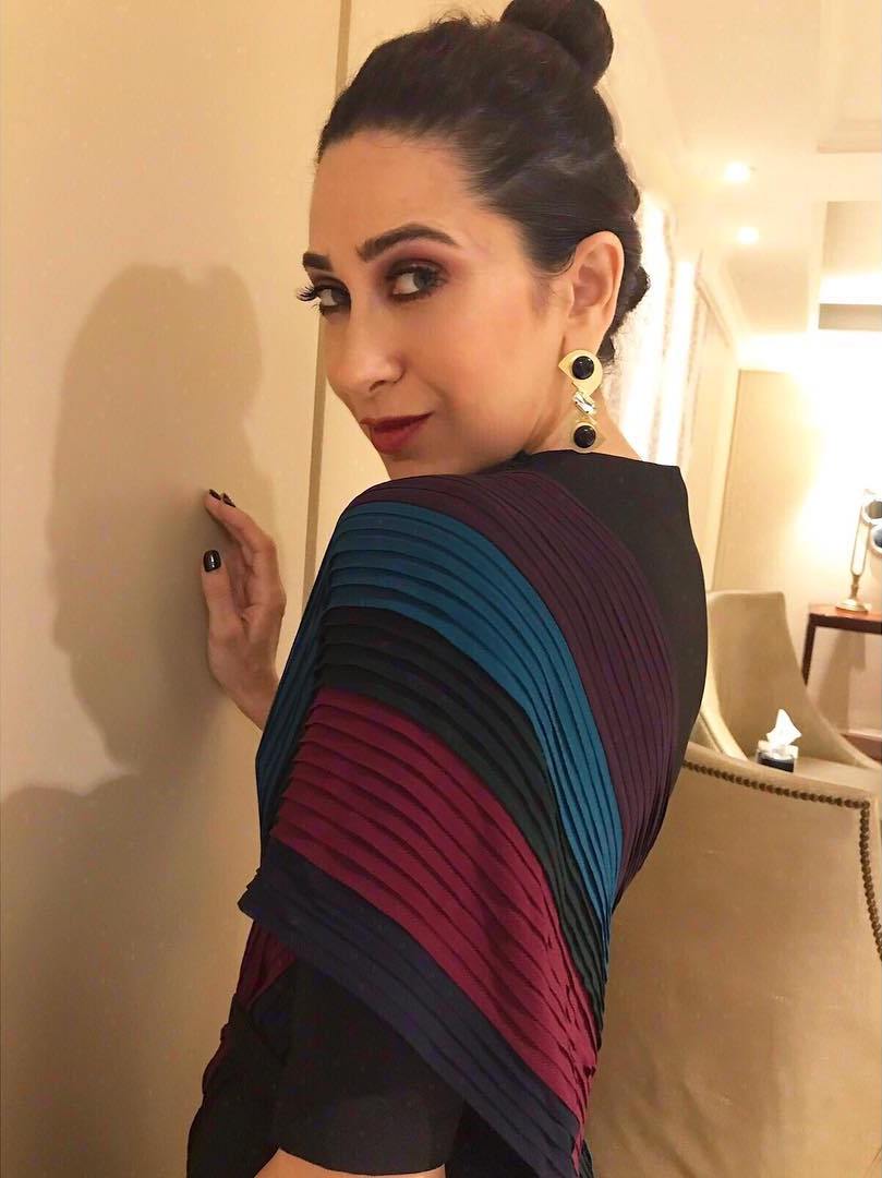 Karisma Kapoor’s Easy And Casual Party Look In Urvashi Joneja