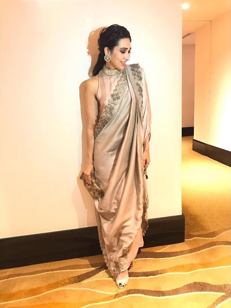 Karisma Kapoor Looked Like A Fashion Frontrunners in Her Stylish Desi Look