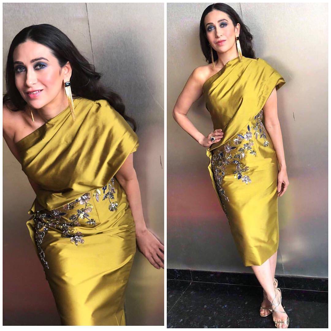 Karisma Kapoor Looked Stunning in Rajat Tangri