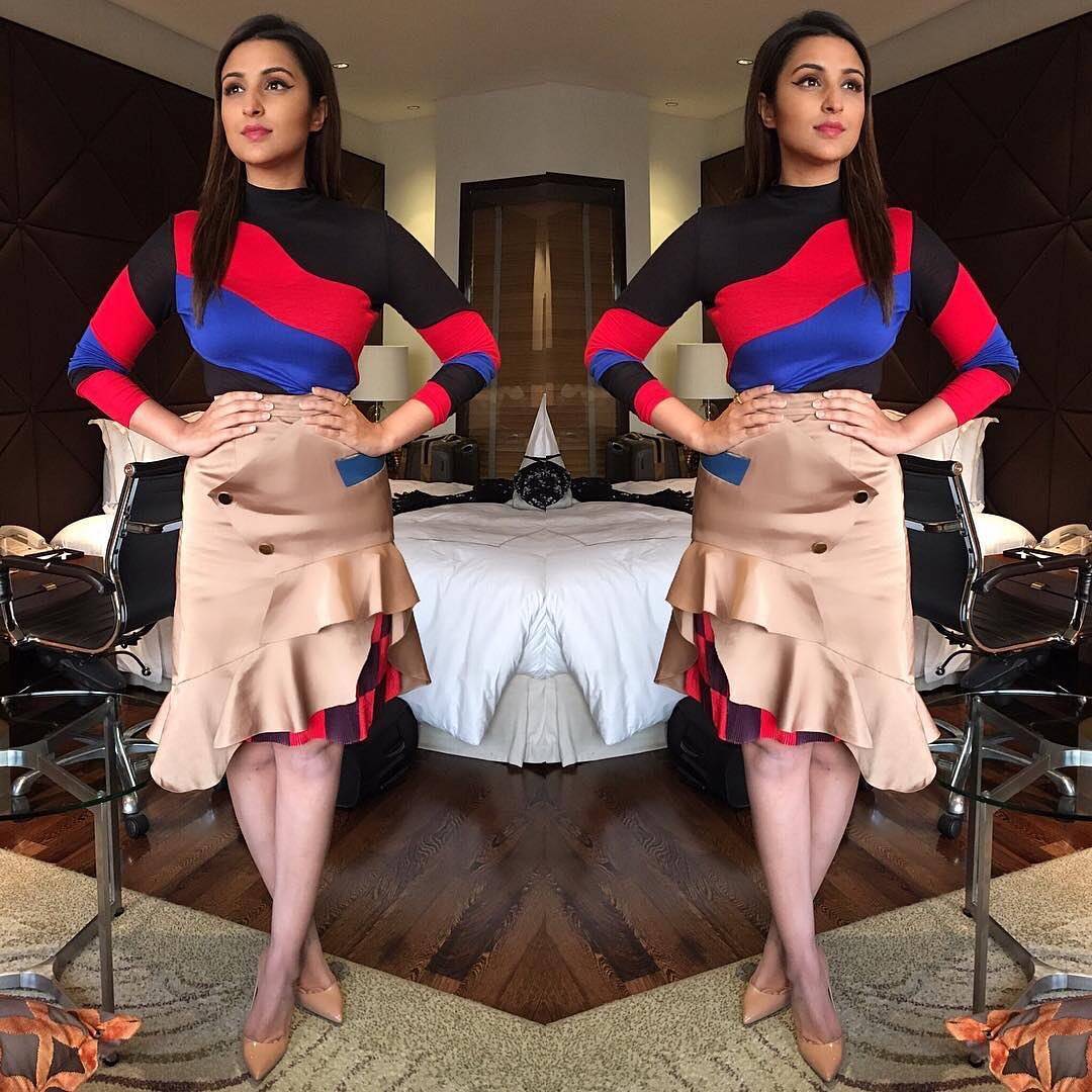 We Are Absolutely Loving Parineeti Chopra’s This Colorful Dress Look