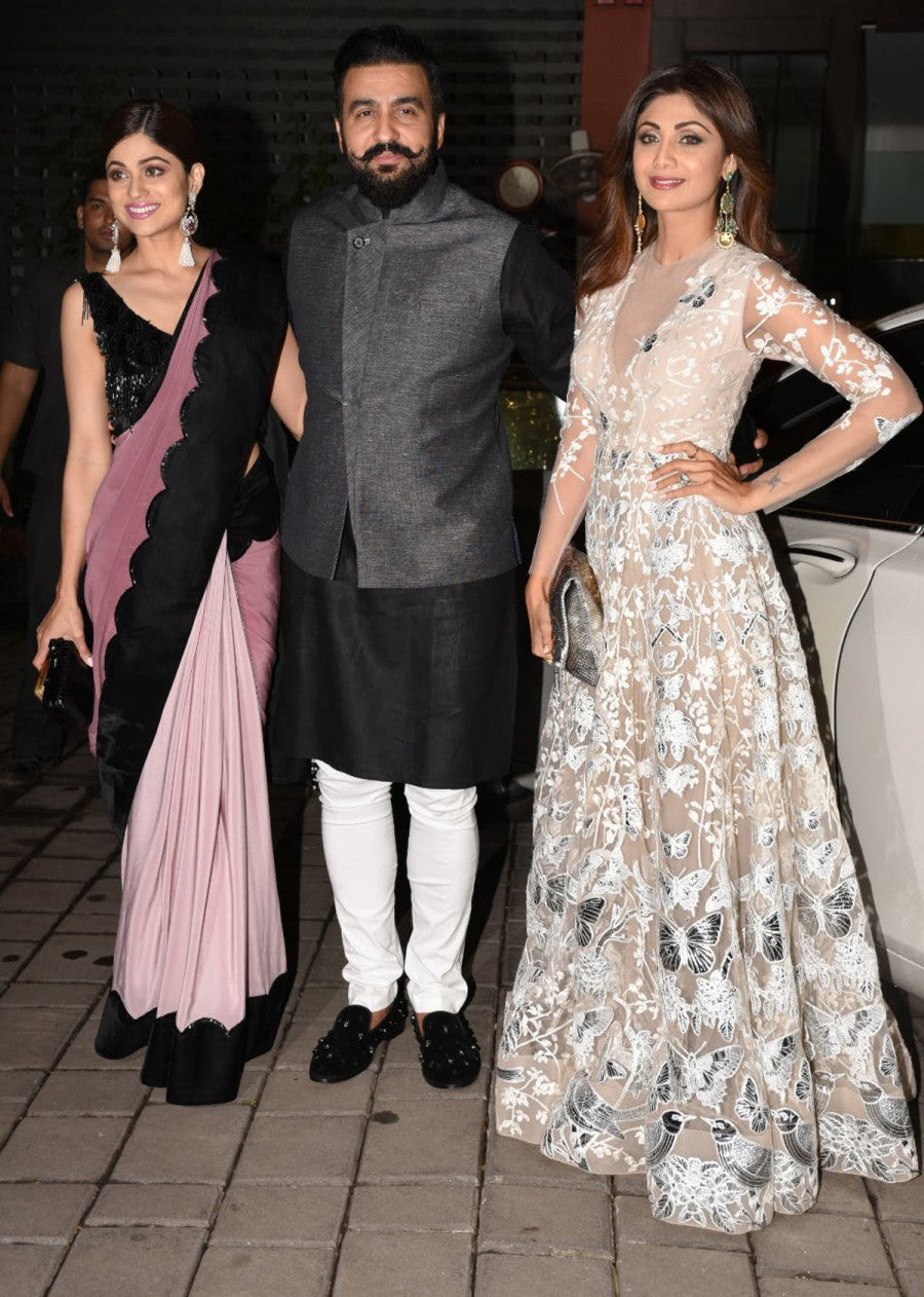 Shilpa Shetty Kundra At Arpita Khan's Diwali Bash Last Night