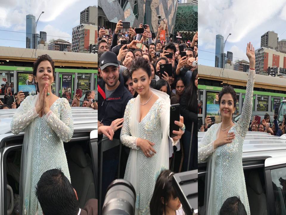 Aishwarya Rai Bachchan Looked Drop-Dead Gorgeous During India's Pre-Independence Day Celebration in Melbourne