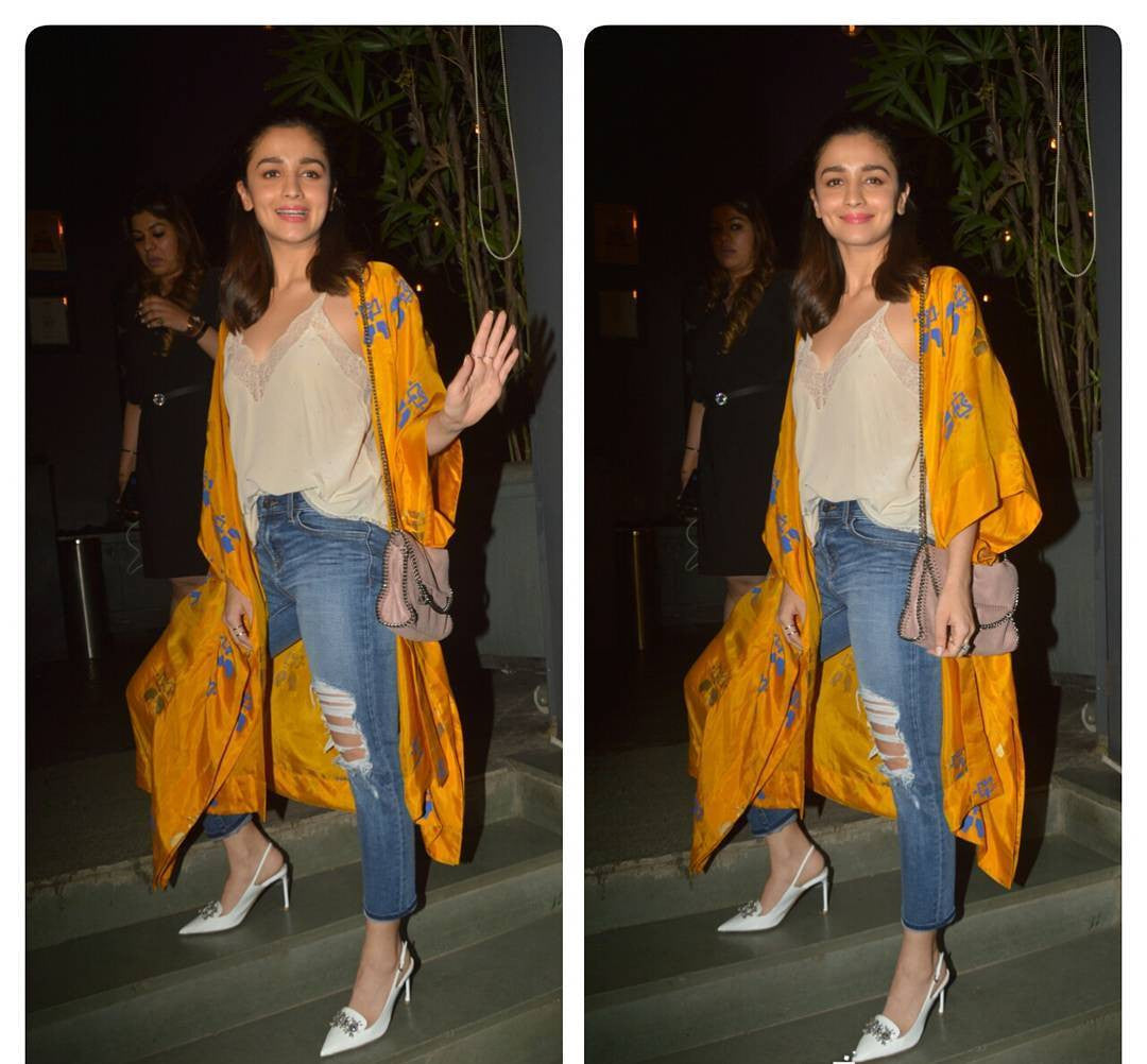 Alia Bhatt At Imtiaz Ali's Birthday Bash