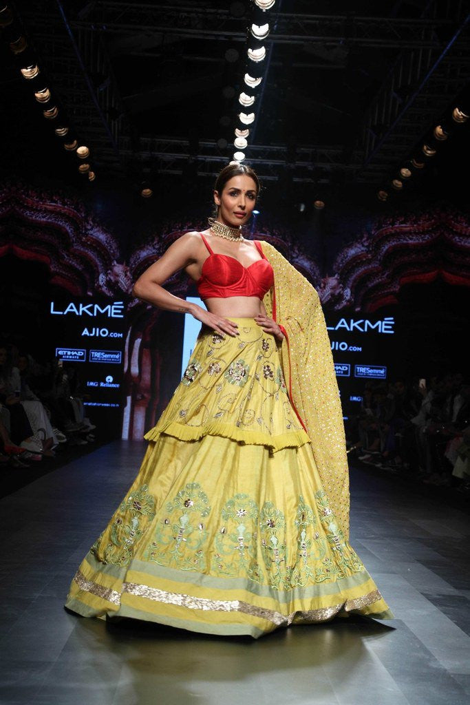 Malaika Arora Khan Looks Desi in Divya Reddy Creation