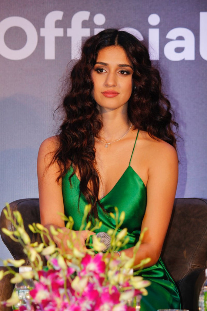 Disha Patani Looked Adorable in Green Gown at The Launch of Her App