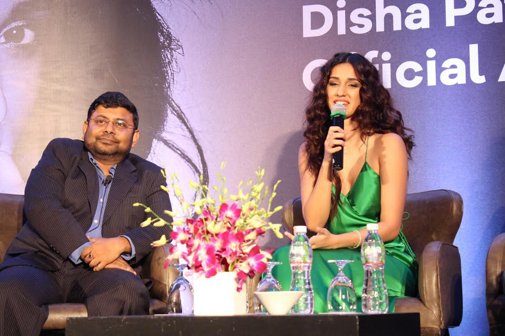 Disha Patani Looked Adorable in Green Gown at The Launch of Her App.