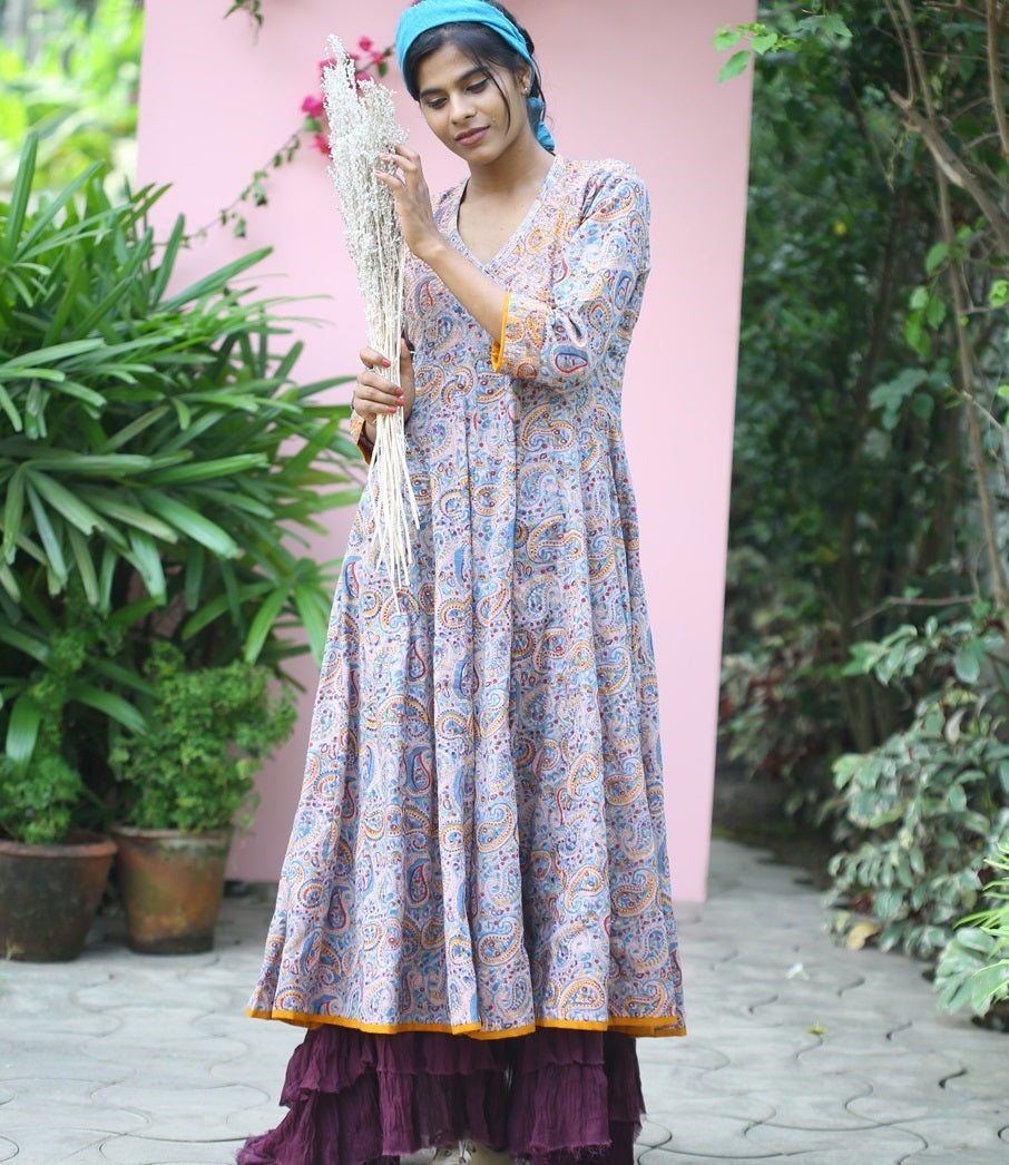 Best Printed Cotton Anarkali Kurtas Perfect For Summer Season – Lady India